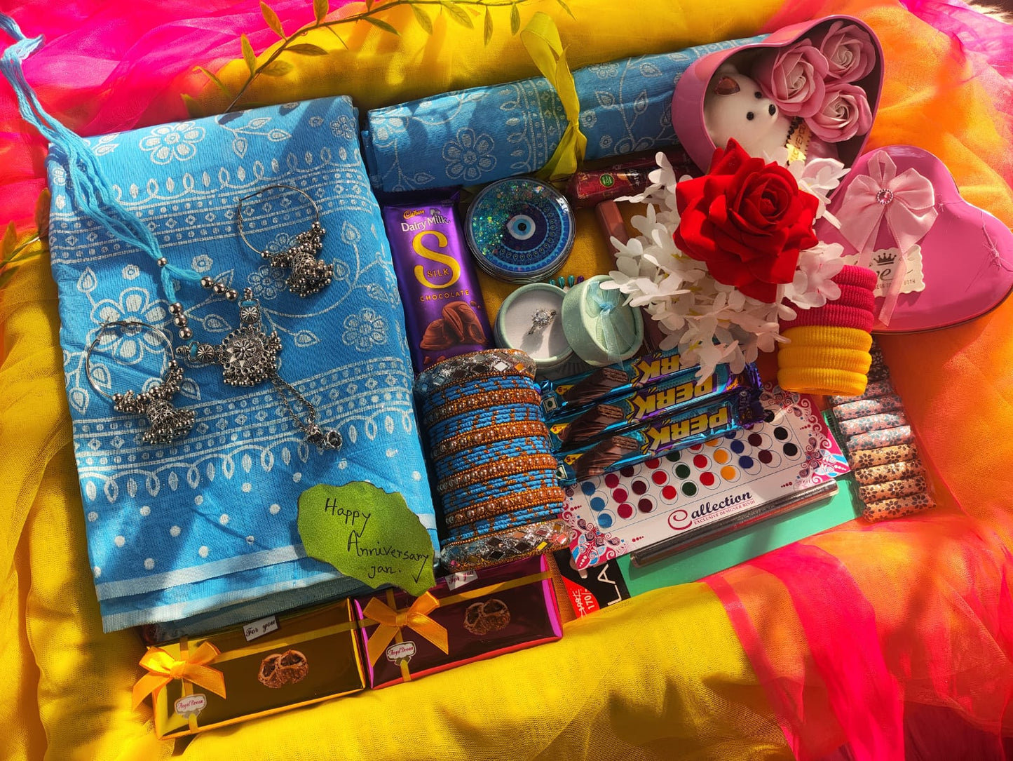 Premium Hand Print Asmani Package💙