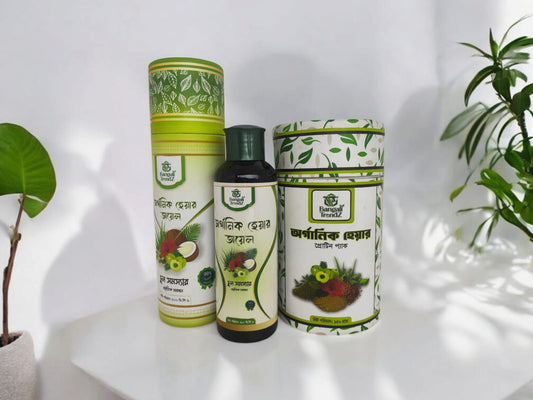 Hot Sale 200 Ml Oil + 150 gm Hairpack