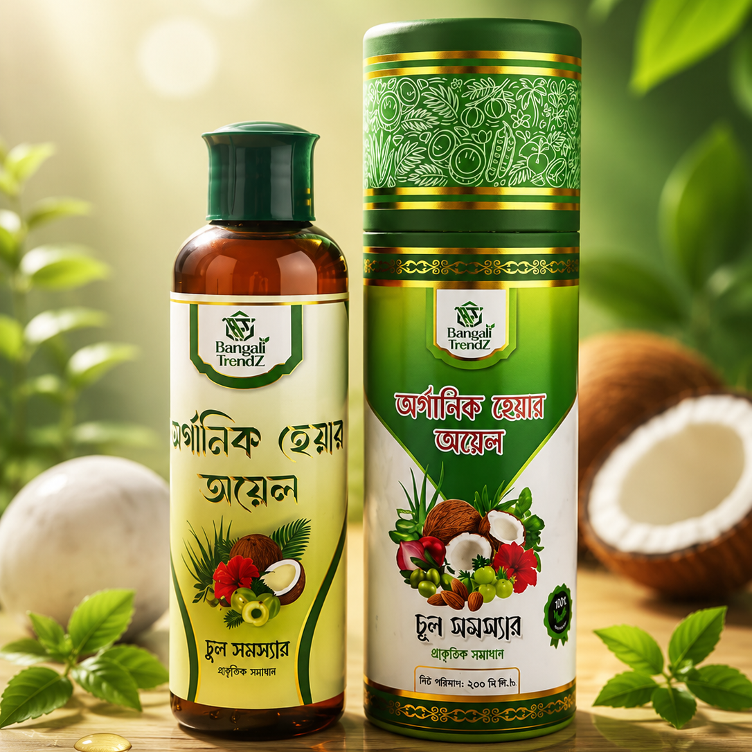 Bangali TrendZ Organic Hair Oil – 200ml